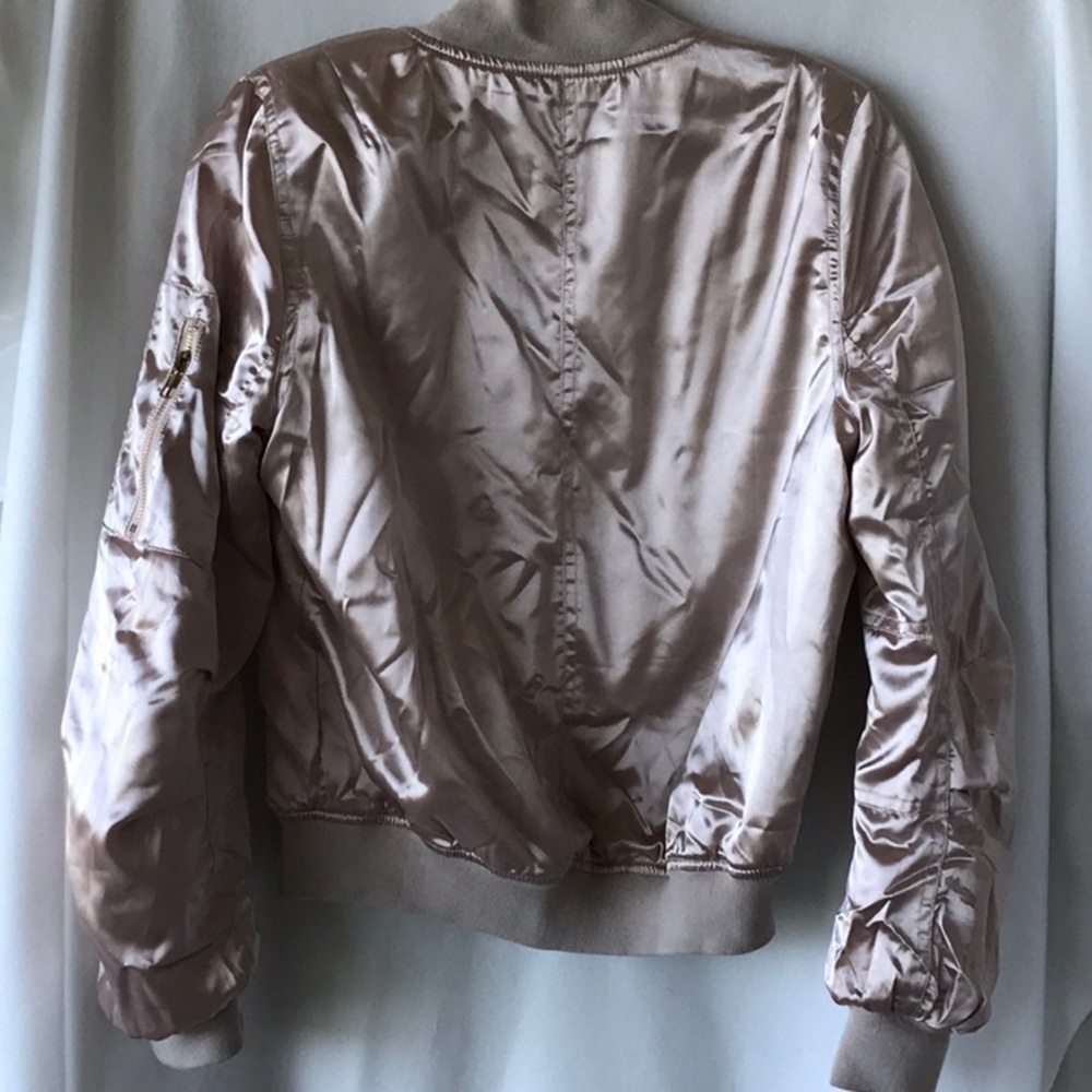 Blush Bomber Jacket - image 3